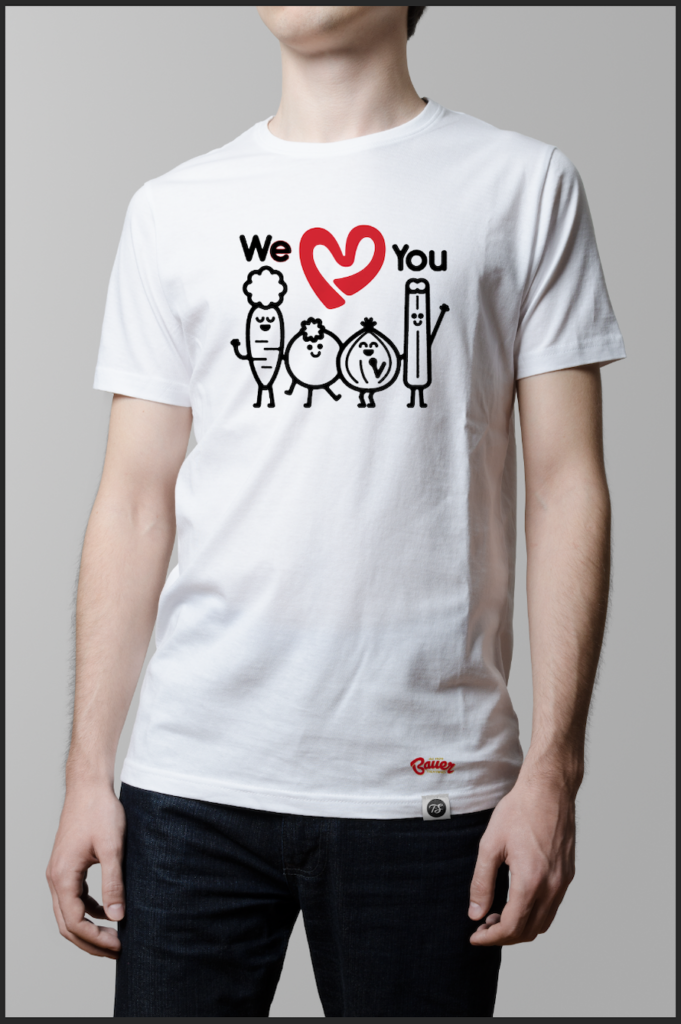 Nascono le T-shirt d’autore "We Bauer you".